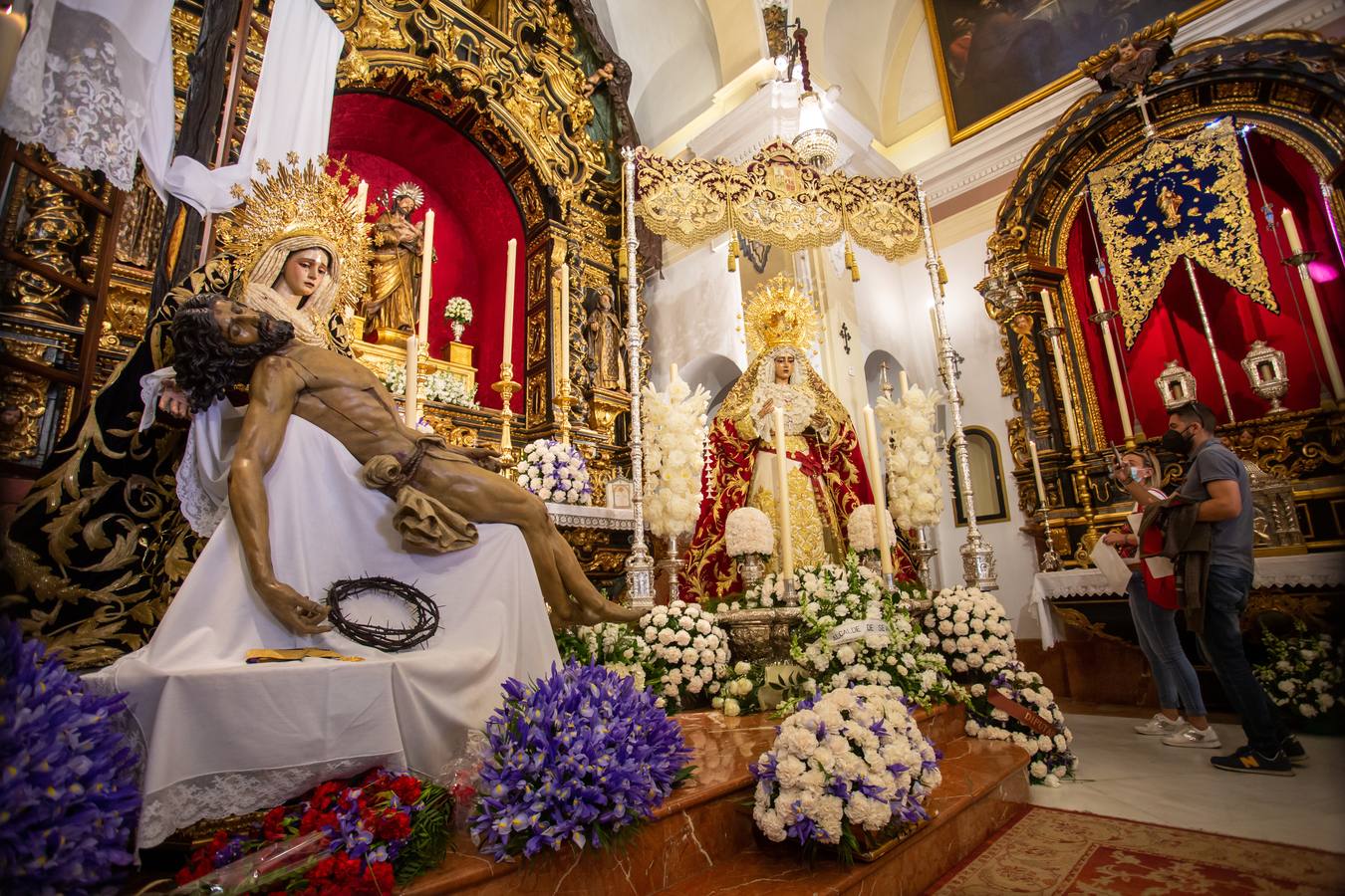 Semana Santa de Sevilla 2021 las imágenes del Baratillo en el