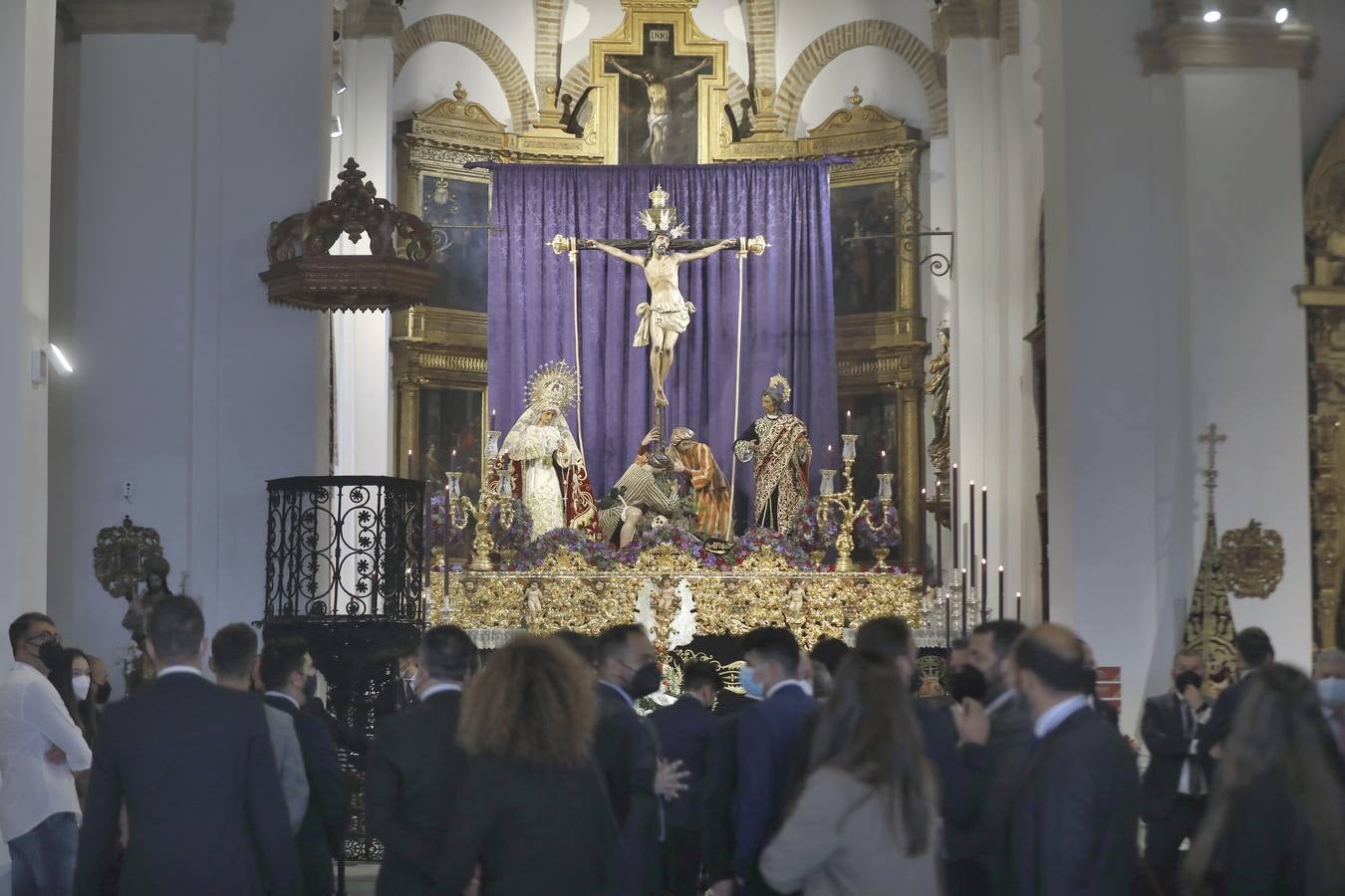 Semana Santa de Sevilla 2021 las imágenes de la Exaltación en el