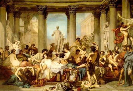 «Los romanos de la decadencia», de Thomas Courtule