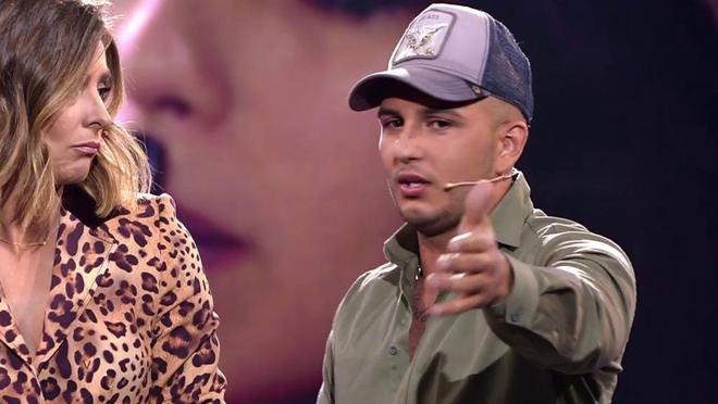 Omar Montes, durante su intervención en el Debate de «GH VIP»
