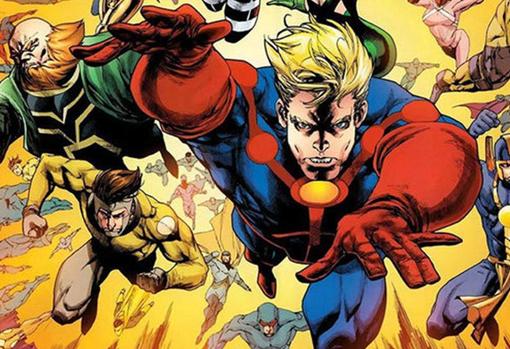 Ilustraciones del cómic «Los eternos»