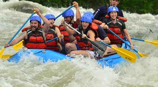 Día de rafting junto al Aernal