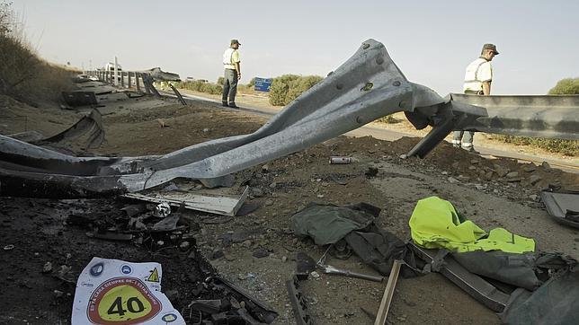 El número de muertos en carreteras de Sevilla se reduce a la mitad en cinco años