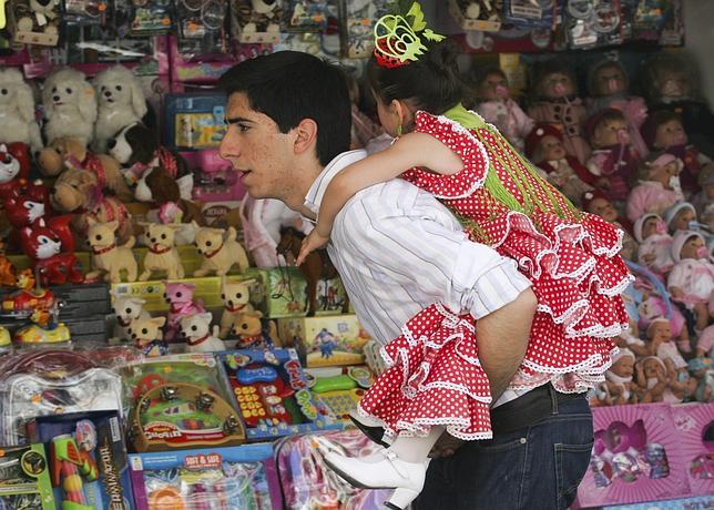 «No, si a mí no me gusta la Feria, yo vengo por los niños»