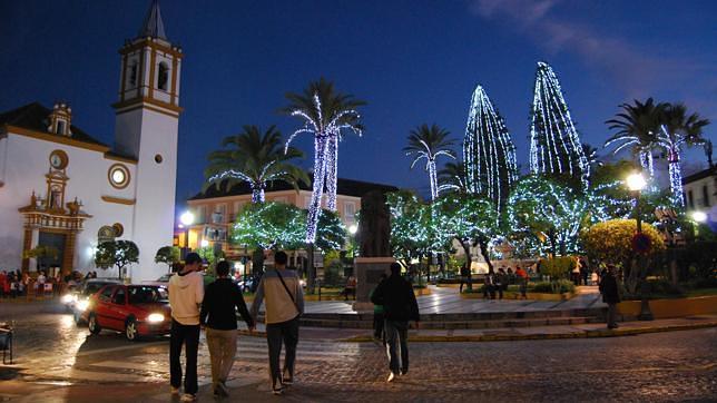 Centro de Dos Hermanas durante estas Navidades