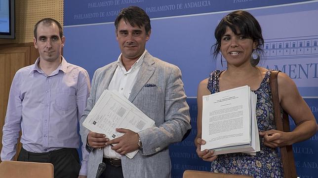 Podemos presentó el martes su primera iniciativa legislativa