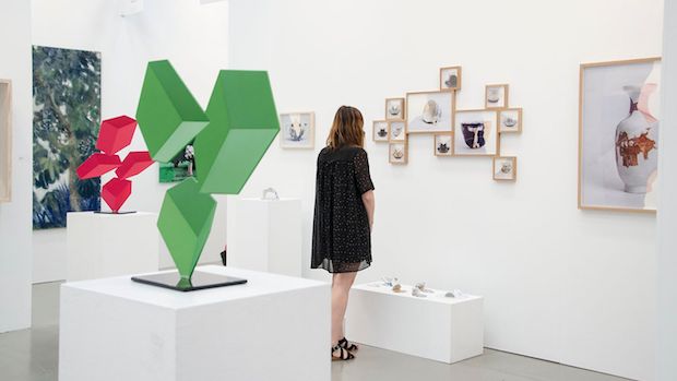 Una de las salas de exposición de Art Marbella / ABC