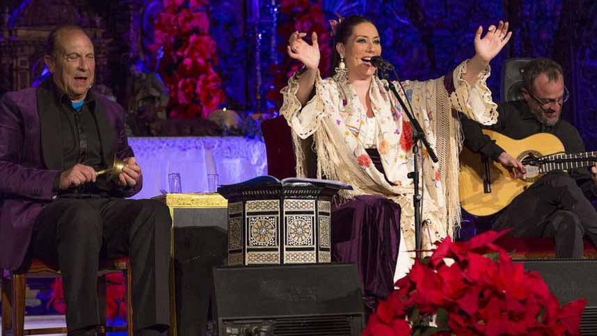 La cantaora granadina enamoró a todos los asistentes