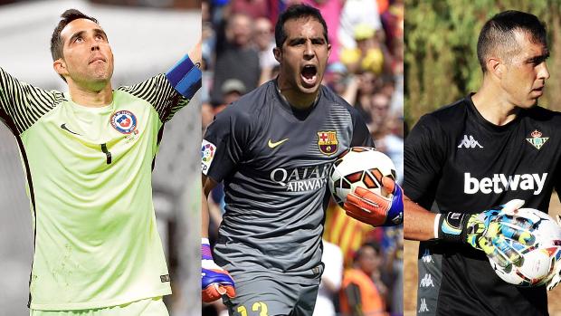 Download Claudio Bravo En El Real Betis Gif