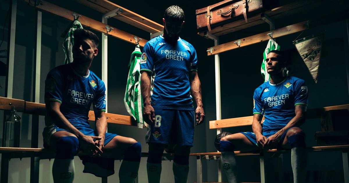 Camisetas Betis 2021-22: El Betis estrenará hoy ante el Derby County su  segunda equipación, de color azul