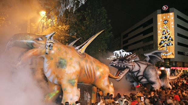 Animación del cortejo de la víspera de la Epifanía