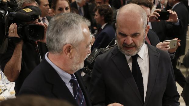 José Antonio Griñán y Manuel Chaves