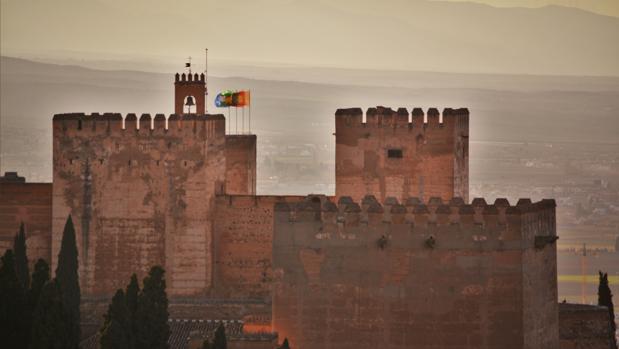 Vista áerea de la Alhambra de Granada