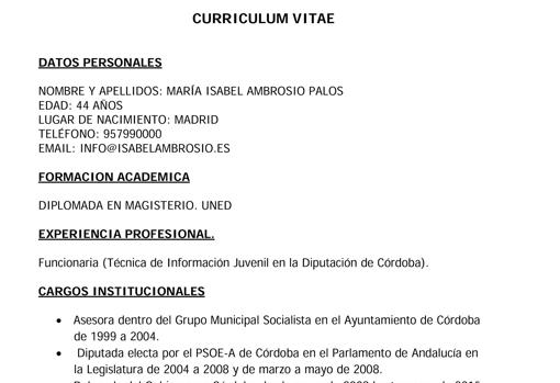 La Diplomatura En Magisterio Fantasma De La Alcaldesa De Cordoba