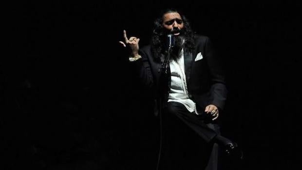 Diego «El Cigala» durante un concierto
