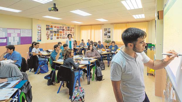 Alumnos en clase