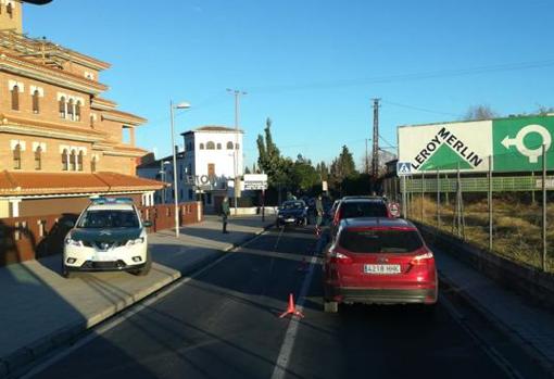 Dispositivo de búsqueda del presunto homicida, ya detenido