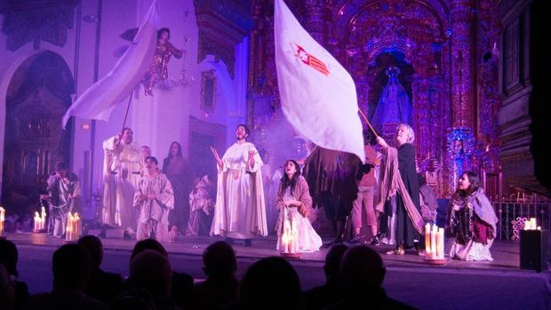 La hermandad de la Merced representa la obra de Lope de Vega sobre la vida de San Pedro Nolasco