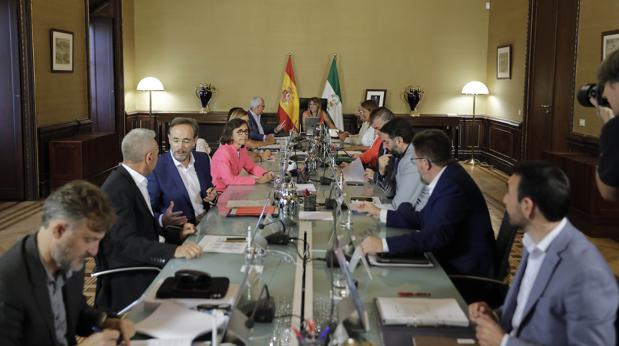 Consejo de Gobierno andaluz presidido por Susana Díaz