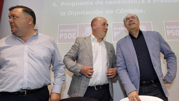 El presidente de la Diputación, Antonio Ruiz, junto a Juan Pablo Durán