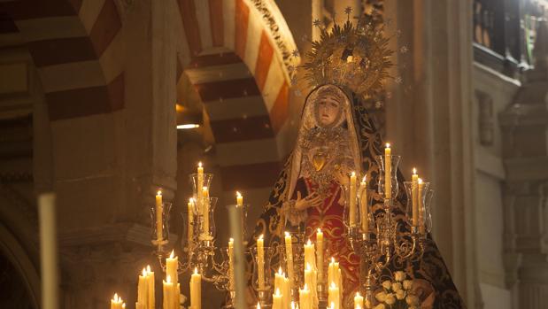 Nuestra Señora de los Dolores, en la Catedral de Córdoba