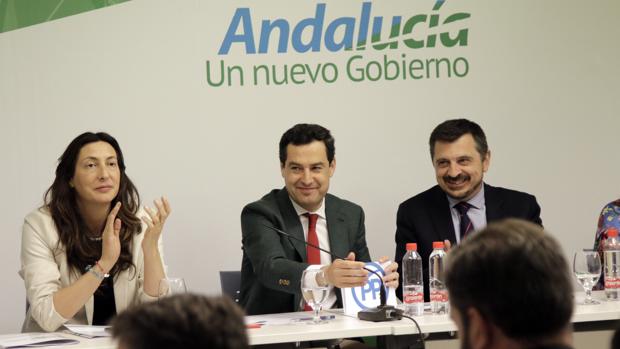 Juanma Moreno Bonilla preside la reunión del comité ejecutivo regional del PP andaluz