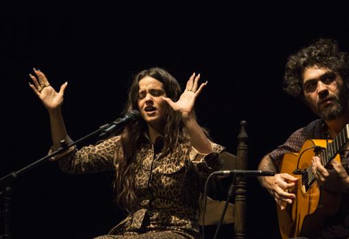 Una actuación flamenca de Rosalía