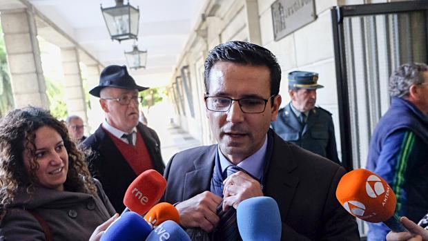 El alcalde de Granada, Francisco Cuenca, en los juzgados de Sevilla.