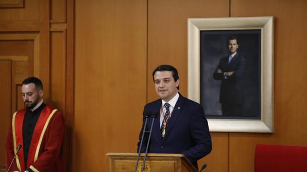 José María Bellido, en su primer discurso como alcalde de Córdoba
