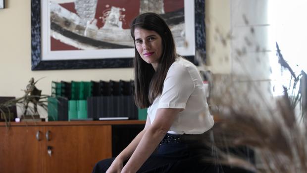 La delegada de Agricultura, Araceli Cabello, durante la entervista