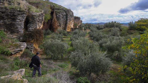 Minas que trabajaron los íberos en Ategua, en el término municipal de Córdoba