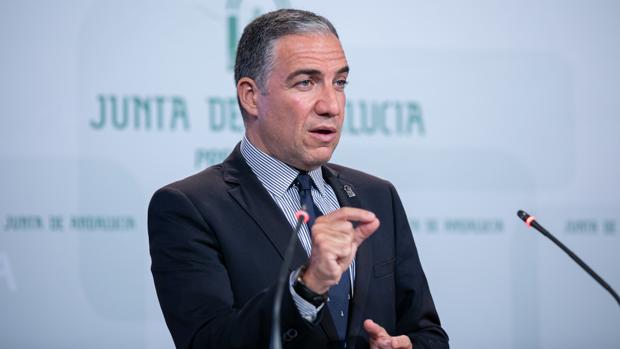 El consejero de la Presidencia, Elías Bendodo