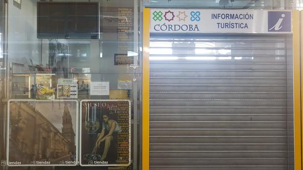 Punto de información turistica de la estación, esta semana
