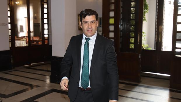 Jesús León, en un acto público
