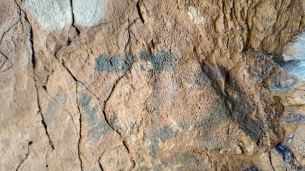 Pinturas rupestres descubiertas en la cueva del valle de Otíñar