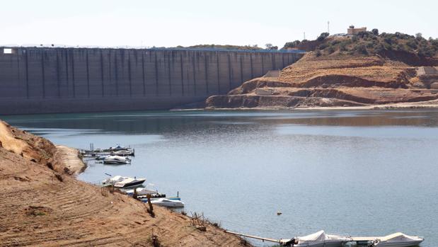 Estado actual del pantano de la Breña