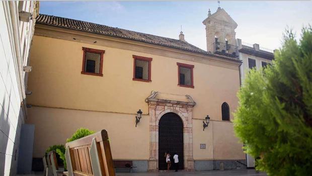 Fachada de la ermita de la Rosa, en Montilla
