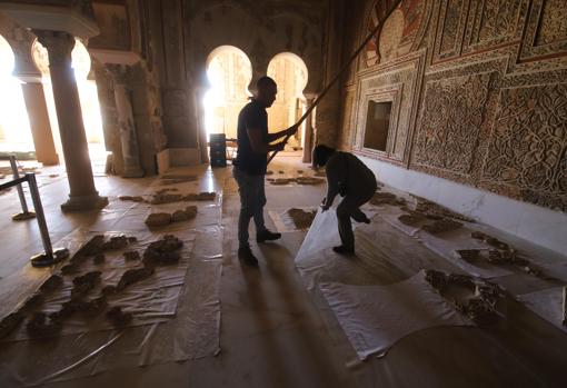 Atauriques del Salón Rico de Medina Azahara de Córdoba