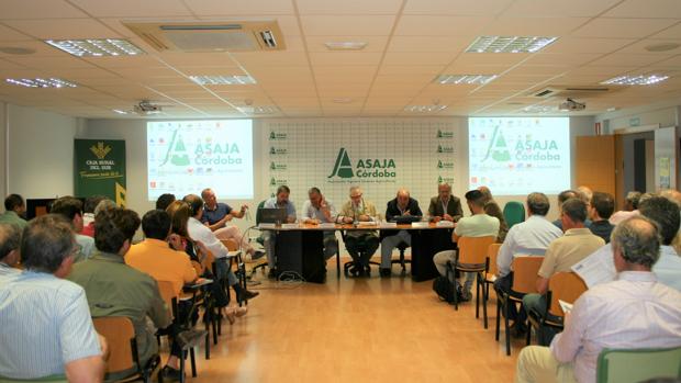 Jornada Cinegético Forestal de Asaja celebrada ayer