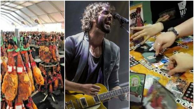 La Feria del Jamón, Izal y el Festival de Juegos de Córdoba, entre las propuestas