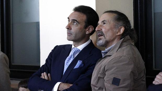 Enrique Ponce y José María Cano, este martes en Las Ventas