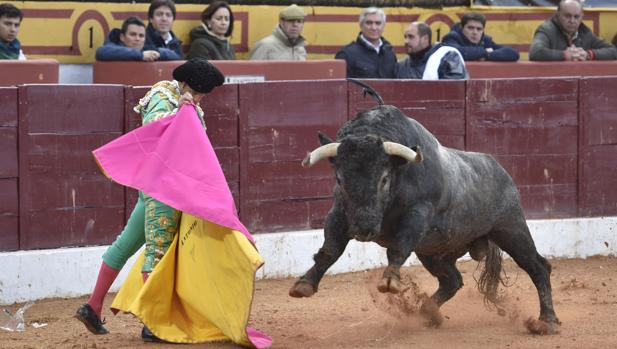 Antonio Ferrera, el pasado año en la Feria de Oivenza
