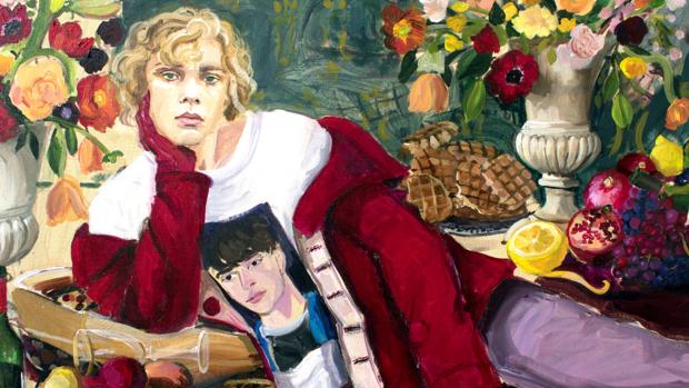 Una ilustración de Laura Gulshani para Raf Simons