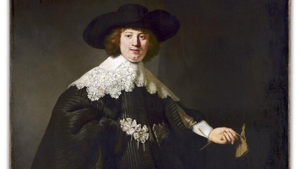 «Retrato de Marten Soolmans», una de las obras de Rembrandt analizadas
