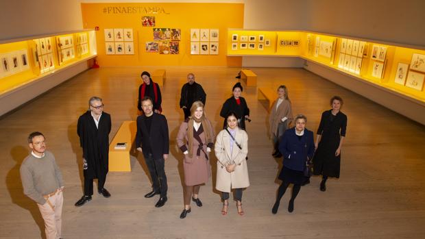 Algunos de los protagonistas de #FINAESTAMPA_