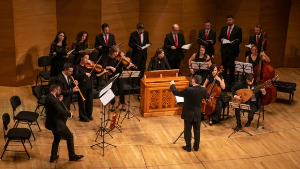 Concerto 1700 y los Afectos Diversos durante su actuación en el Espacio Turina