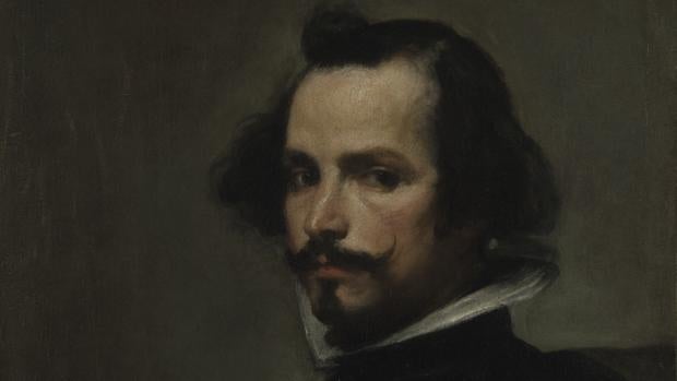 Detalle de «Retrato de hombre» (también conocido como el «Caballero Marquand»), atribuido a Velázquez
