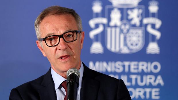 El ministro de Cultura y Deporte, José Guirao