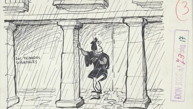Ilustración de «Historia de Madrid», de Antonio Mingote