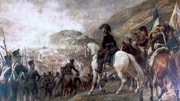 Tropas chilenas y argentinas rumbo a la Batalla de Chacabuco (12 de febrero de 1817), lideradas por el general José de San Martín.